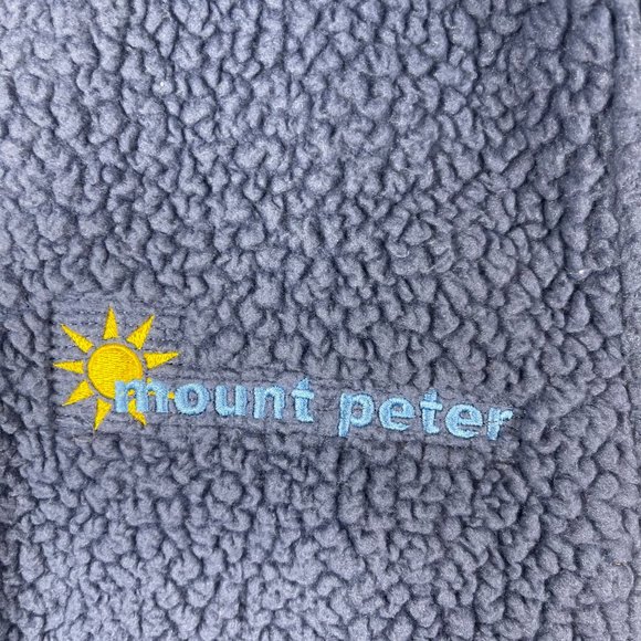 ]Marmot Wiley Polartec Sleeveless Fleece Navy Vest Zipped Sized Pockets S… - Picture 6 of 14